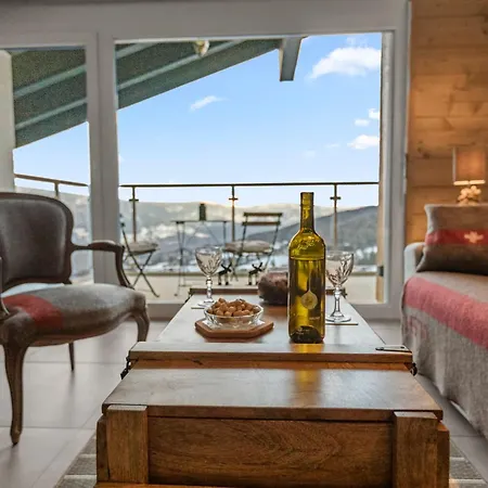 Cosy, Neuf, Vue Panoramique, Centre A 4 Min A Pied 아파트 *
