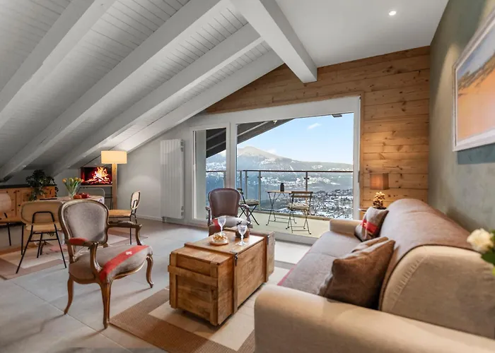 Cosy, Neuf, Vue Panoramique, Centre A 4 Min A Pied Apartmán