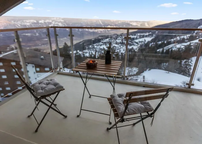 Cosy, Neuf, Vue Panoramique, Centre A 4 Min A Pied 公寓 克莱恩 蒙塔纳