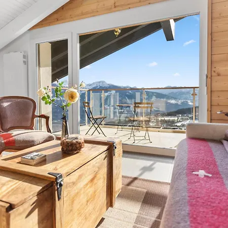 Apartamento Cosy, Neuf, Vue Panoramique, Centre à 4 Min à Pied