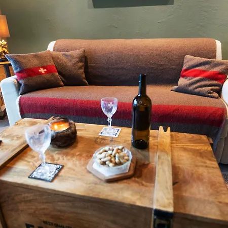Apartament Cosy, Neuf, Vue Panoramique, Centre A 4 Min A Pied Crans-Montana
