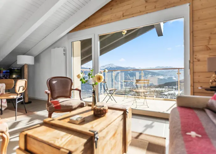 Cosy, Neuf, Vue Panoramique, Centre à 4 Min à Pied *