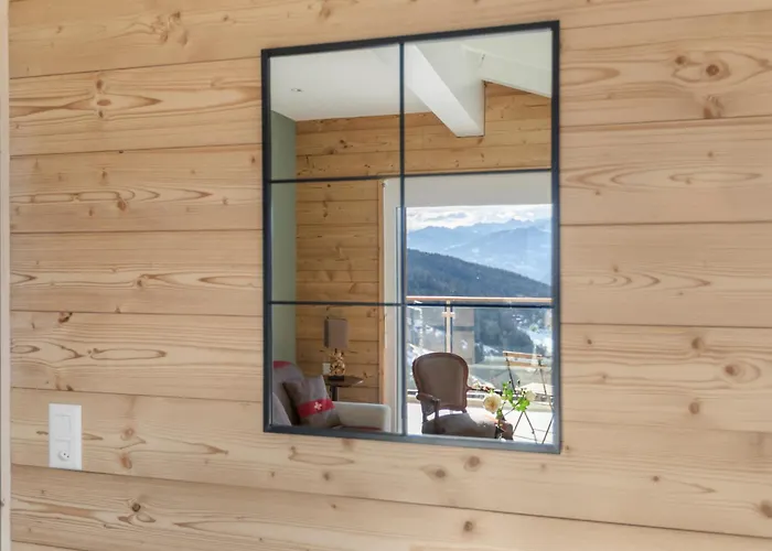 Cosy, Neuf, Vue Panoramique, Centre à 4 Min à Pied Crans-Montana